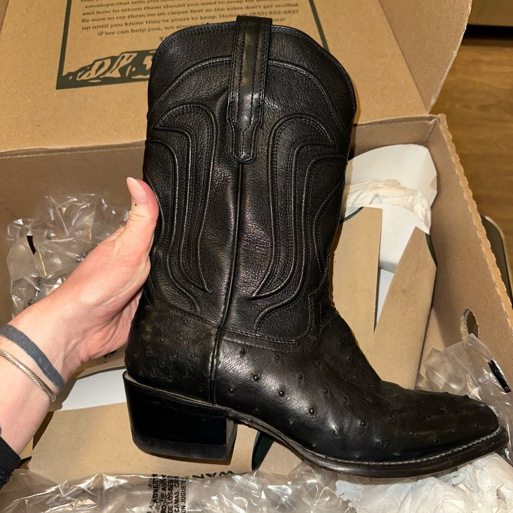 Tecovas “the Jessie” ostrich boots